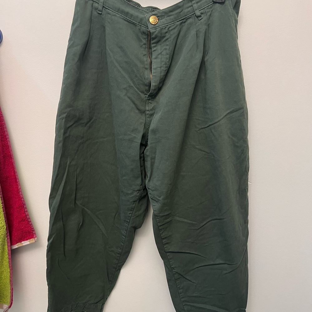 Big Bud Press Petite Forest Green Trousers Medium